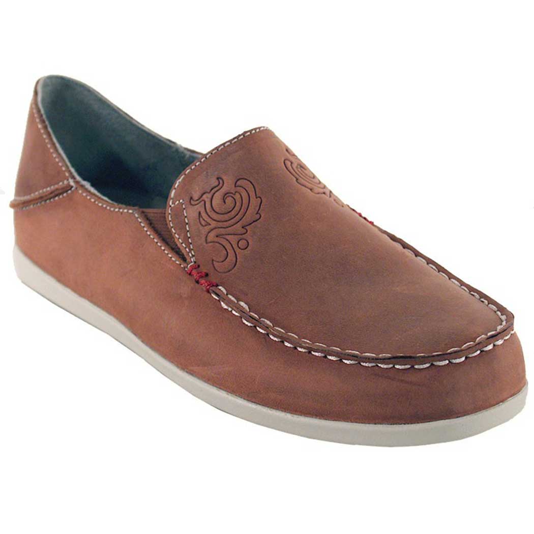 OluKai Nohea Nubuck Koa  Tapa 20174-3120 (Women's)