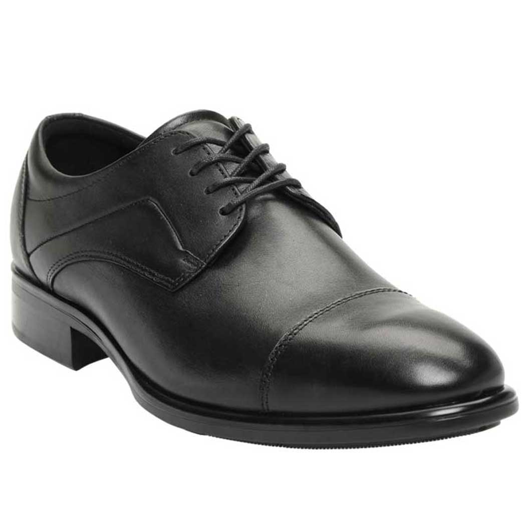 ECCO Citytray Cap Toe Tie Black - Free Shipping!